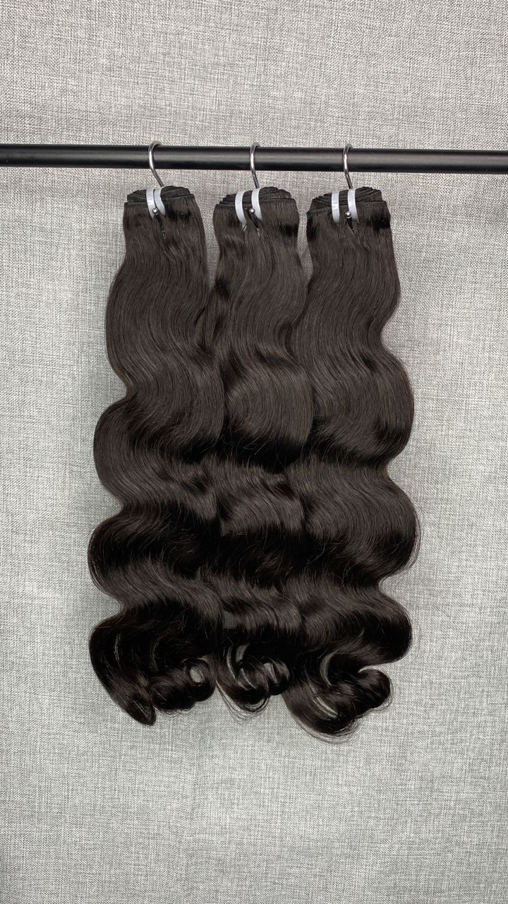 bouncy natural body this hair is very low maintenance when worn in its natural state, when curled it holds the style for long time.