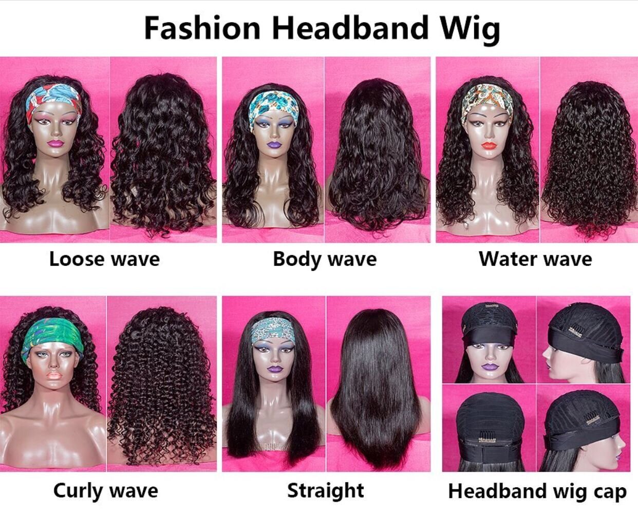 Headband Wigs